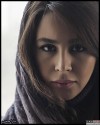 ببینید | سارا همتی بازیگر مبتلا به سرطان در اکران فیلم بی صدا حلزون | سارا همتی در کنار محسن کیایی و هانیه توسلی